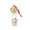 A, variant on KUHBRCA Hot Air Balloon Ornament with Santa Claus Snowman Elk 5.5inch Retro Iron Jingle Bells Shaped Hot Air Balloon Parachute Pendant for Christmas Trees Hanging Decoration A