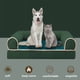 thumbnail image 2 of Solid Color Dog Bed Kennel Square Cat Nest Winter Warm Sponge Cushion Sofa Bed Machine Washable Four Seasons Universal Dog Bed ShopWise Round, 2 of 16