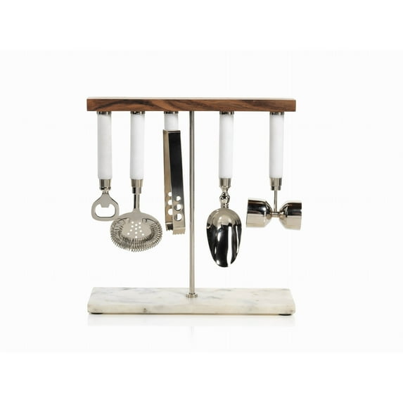Zodax "Marbella" 5-Piece Bar Tool Set