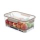 thumbnail image 2 of Organizador para nevera con tapas y asa, contenedores reutilizables para almacenamiento de alimentos, 2 of 8