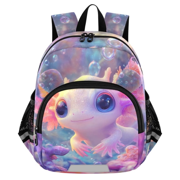 ALAZA Axolotl under Sea Mini Backpack School Bookbag Age 3-7 Medium