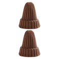 thumbnail image 2 of Jumpingount Sombrero unisex Mezclas de algodón Sólido Cálido HIP HOP Sombreros de punto Hombres Invierno Type9 NO9, 2 of 6