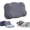 Grey-1PC, variant on Ergonomic Cloud Memory Foam Pillow for Neck Pain - 3D Contour Pillow with Arm Tunnel for Side Sleepers, Dual Height Adjustable Support for Neck and Shoulder Pain
