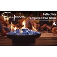 thumbnail image 5 of Empava 10 lbs. 1/2-in Midnight Blue Reflective Tempered Fire Glass for Gas Fire Pit, 5 of 6