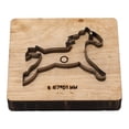 thumbnail image 2 of Découpe en Cuir, Forme de Cheval en Alliage d'Acier Haute Dureté Découpe Rapide Résistante pour Carton, 2 of 8
