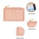 thumbnail image 3 of Carteras de piel sintética de gran capacidad para mujer, billetera triple con cremallera, 3 of 5