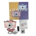 thumbnail image 3 of Cámara para niños de 20MP con cordón HD Juguetes para cámaras digitales para niños (rosa) Likrtyny Para estrenar, 3 of 8