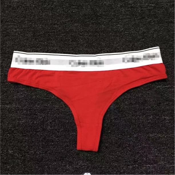 Tanga Pequeña De La Marca C De Algodón De Cintura Baja Estilo Explosivo Cómodo Clásico CCYD