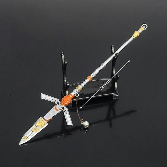 Apex Legends Heirloom Weapon Valkyrie 22cm Legacy Spear Game Sword sword for kids Sword KeyChain Model Boy Birthday Gift Kid Toy Silver legacy spear