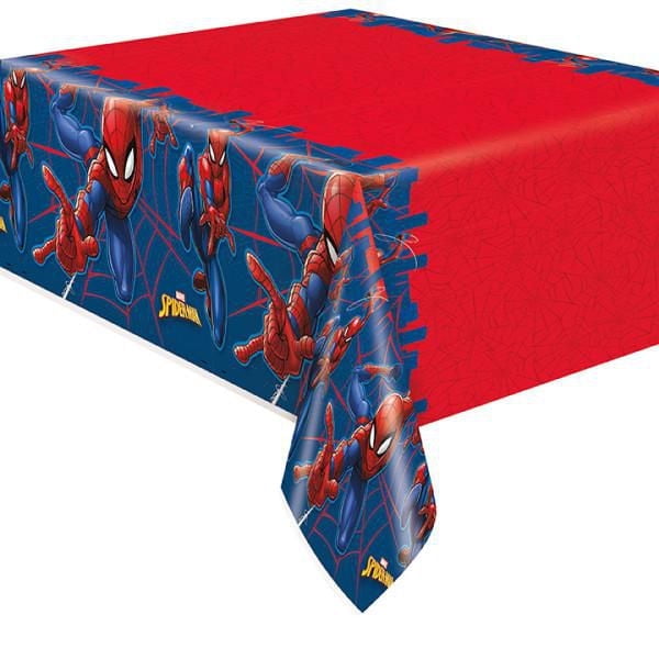 Spider-Man Rectangular Plastic Table Cover, 54" x 84"