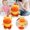 Orange, variant on Musatteng Capybara Plush Toy for Kids - Soft Huggable Stuffed Animal with Removable Outfit, BPA-Free Cuddle Doll for Ages 3