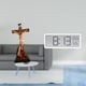 thumbnail image 2 of Estatua católica de la Madre María, figura de Jesús, cruz, escultura, reloj de pared digital, material PP, adecuado para el hogar, la oficina, el dorm, 2 of 8