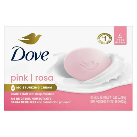 Dove Beauty Pink Deep Moisture Beauty Bar Soap - 8pk - 3.75oz each