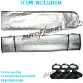 thumbnail image 6 of AUTOXBERT Extra Large Windshield Sun Shade Visor Sunshield Block for Truck Van UV Block, 6 of 14