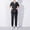 Black, variant on Scrubs for Women Set Nurse Uniform Jogger Suit Stretch Top & Pants Medical Working Uniforms with Pockets Workwear Army Green XXXL