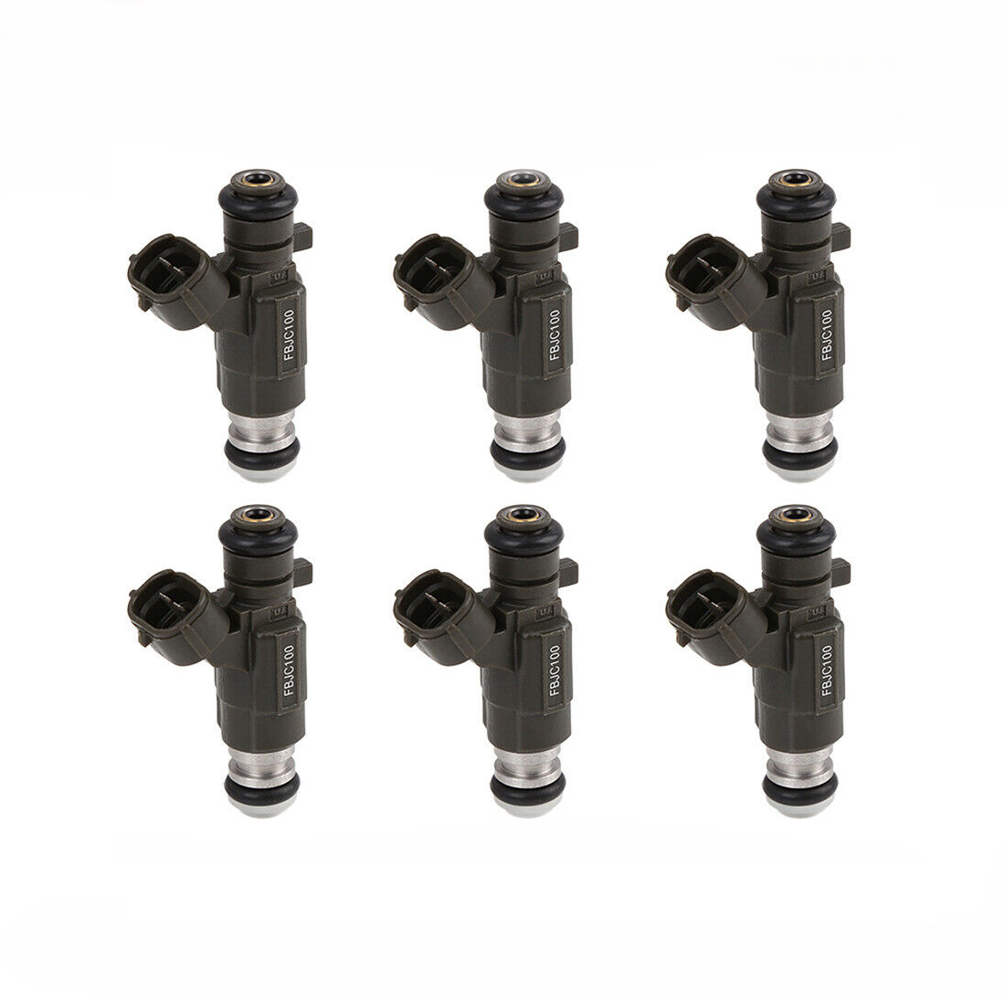 6pcs Flow Matched Vehicle Fuel Injector FBJC100 for Nissan and Infiniti