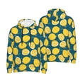 thumbnail image 6 of Bingfone Lemon Men's Drawstring Hoodie Long Sleeve Pocket Sweatshirts-Medium, 6 of 6