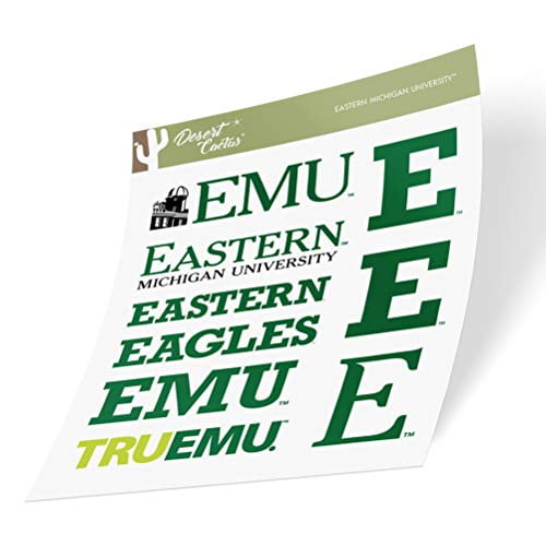 EMU Eagles Car and NCAA Auto Flag 