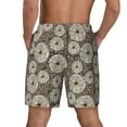 thumbnail image 4 of Goofa Dandelion Flower Printed Men's Swim Trunks Board Shorts Quick Dry Mens Swimming Trunks with Compression Liner,Breathable Fit Hawaii Beach Shorts-Large, 4 of 9