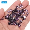 thumbnail image 4 of Uxcell SS30/288Pcs Glass Diamante Rhinestone, Man Made Gem Lotus Purple 6.5mm, 4 of 6