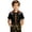 Black, variant on Toddler Boys Shirts Western Print Cowboy Short Sleeve Shirt with Button Down Design Clothes Size 3-4T