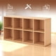 thumbnail image 3 of Ilios Innova | Librero Organizador de MDF Color Maple, Mueble Moderno para Sala, Oficina o Recámara, 3 of 8