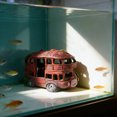thumbnail image 4 of Fish Tank Car Decorations Resin Aquarium Ornament Vintage Car Shape Fish Tank Decor Aquarium Hiding Cave For Shrimp Turtle 4.6X2.8X3.2", 4 of 6