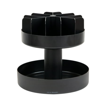 Mind Reader - Supreme Lazy Susan Snack Organizer - Black