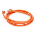 thumbnail image 5 of AddOn 2ft Orange CAT 6A PVC Ethernet Cable Snagless Bubble Boot RJ-45 M/M (add-2fcat6a-oe), 5 of 10