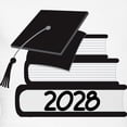 thumbnail image 3 of CafePress - Class Of 2028 Graduate - Women's Light Pajamas, 3 of 4