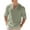 Army Green, variant on Men's Linen Shirts Plain Long Sleeve T-Shirts V Neck Lightweight Casual Basic Tees for Men