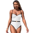 thumbnail image 1 of KYAIGUO Women's Triangle Bikini Halter Two Piece Swimsuit String Tie Side Bathing Suit S-XL, 1 of 9