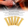 thumbnail image 3 of 6 Pcs Vis de Réglage de Hauteur de Selle Double pour Pont à Bascule Accessoires de Guitare Électrique, 3 of 8