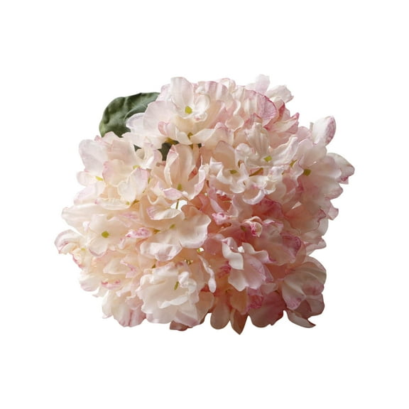 hulanddfd Artificial Flowers Bouquet Realistic Fake Light Pink Hydrangea Flowers Silk Flowers for Valentines Day Home Decor Table Centerpieces Wedding Bridal Bouquet