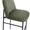thumbnail image 4 of New Classic Furniture Erik Metal and Fabric Bar Chair in Green (Set of 2), 4 of 8