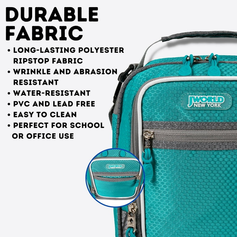 J World Cara Multi-compartment Insulated Lunch Bag with Shoulder