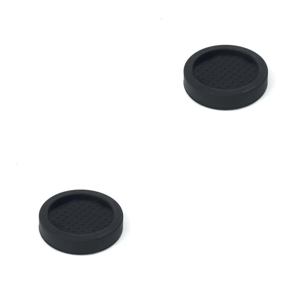 Toystoory Cuchara de Metal con mango largo, alfombrilla antideslizante reutilizable, herramienta de nivelación, gran sellado, suministros para Negro Redondo/S 2piezas