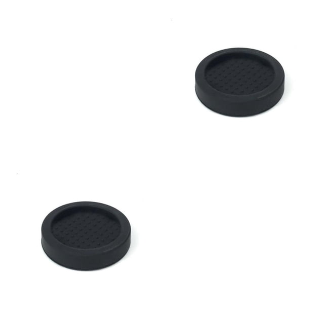 Kearding cuchara de metal tamaño compacto mano de obra suministros de café herramienta de nivelación multicolor distribuidor de polvo Negro Redondo/S 2piezas