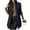 501_Navy, variant on Fall Vests Women's Longline Quilted Down Padded Vest Lightweight & Cozy Autumn Winter Outerwear Blackish Green L
