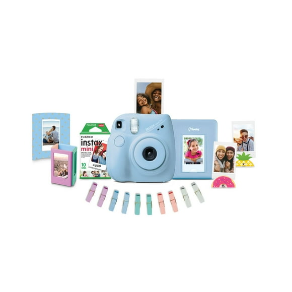 Fujifilm Instax Mini 7+ Instant Camera Super Bundle