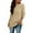 Beige, variant on Women's Casual Knit Pullover Sweater Soft Warm Winter Comfortable Turtleneck Long Sleeve Loose Fit Cozy Oversized Top Sweatshirt with Heater Retrofit Mens Sweater Solid Sweatshirt Sweatpants And