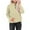 BH495 Khaki, variant on Curuila Women Sweatshirt Zipper Pocket Solid Color Long Sleeved High Neck Warm Fashion Pullover Black Size L