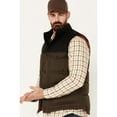 thumbnail image 2 of Brothers And Sons Men's Utility Puffer Vest Dark Brown Medium, 2 of 4