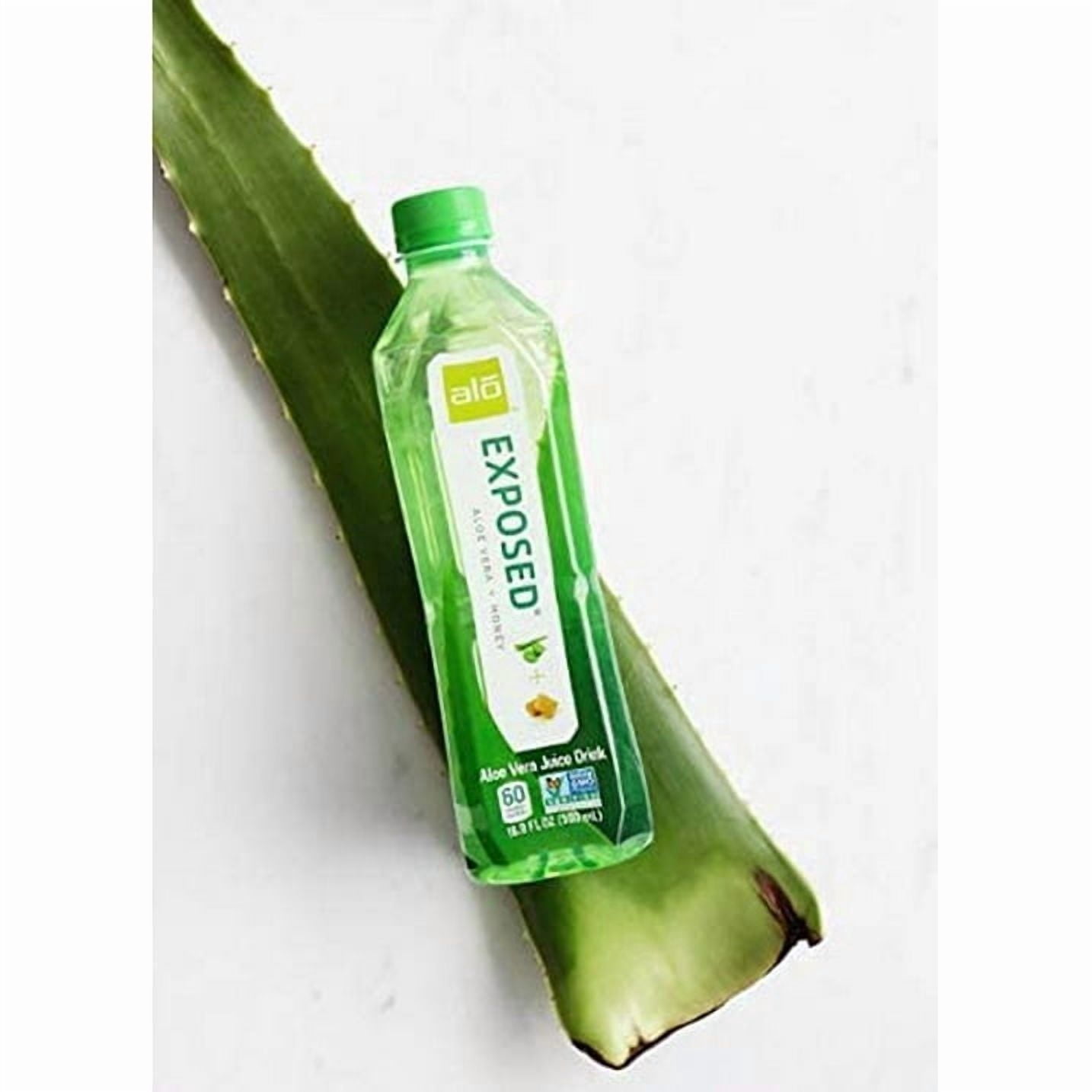 (Pack Of 12) Alo Beverage Aloe Exposed Organic Honey 16.9 Fo