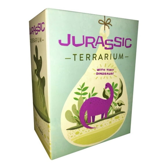 Terrario Jurasico Running Press Con Mini Dinosaurio