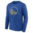 thumbnail image 2 of Men's Royal Golden State Warriors Gradient Logo Long Sleeve T-Shirt, 2 of 3