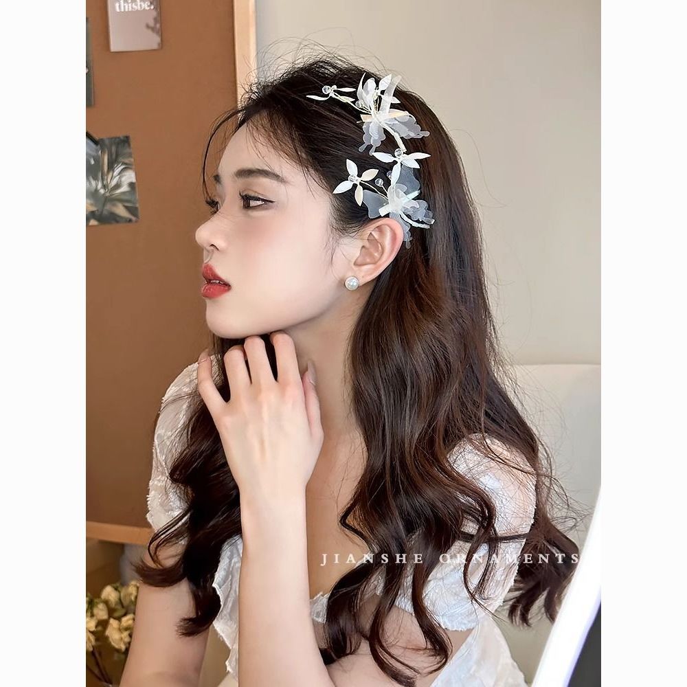 EKE Women’s Hair Clip Vintage Retro Back-Wear Elegant Hair Accessory with Fashion Texture