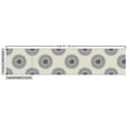 thumbnail image 2 of Oriental Upholstery Fabric by the Yard, Medallion Motif with Floral and Leafy Ornaments, Decorative Fabric for DIY and Home Accents, Grey Yellow Violet Blue by Ambesonne, 2 of 4