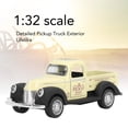 thumbnail image 4 of Juguete Modelo de Camión de Aleación, Modelo de Camioneta Pickup a Escala 1:32 Con Efectos de Luz y Sonido, Réplica de Camión de Juguete Vintage Para Niños, 4 of 7