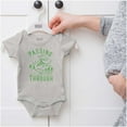 thumbnail image 5 of Alien UFO Passing Through Cute Funny Romper Boys or Girls Infant Baby Brisco Brands 12M, 5 of 6